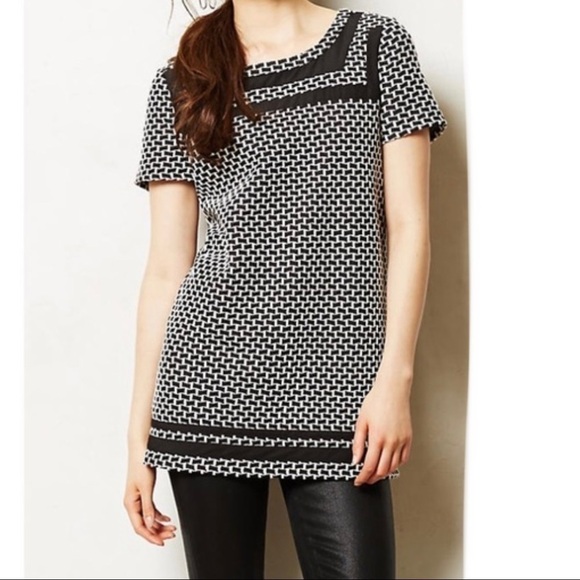 Patterned T-shirt Tunic - Picture 1 of 10